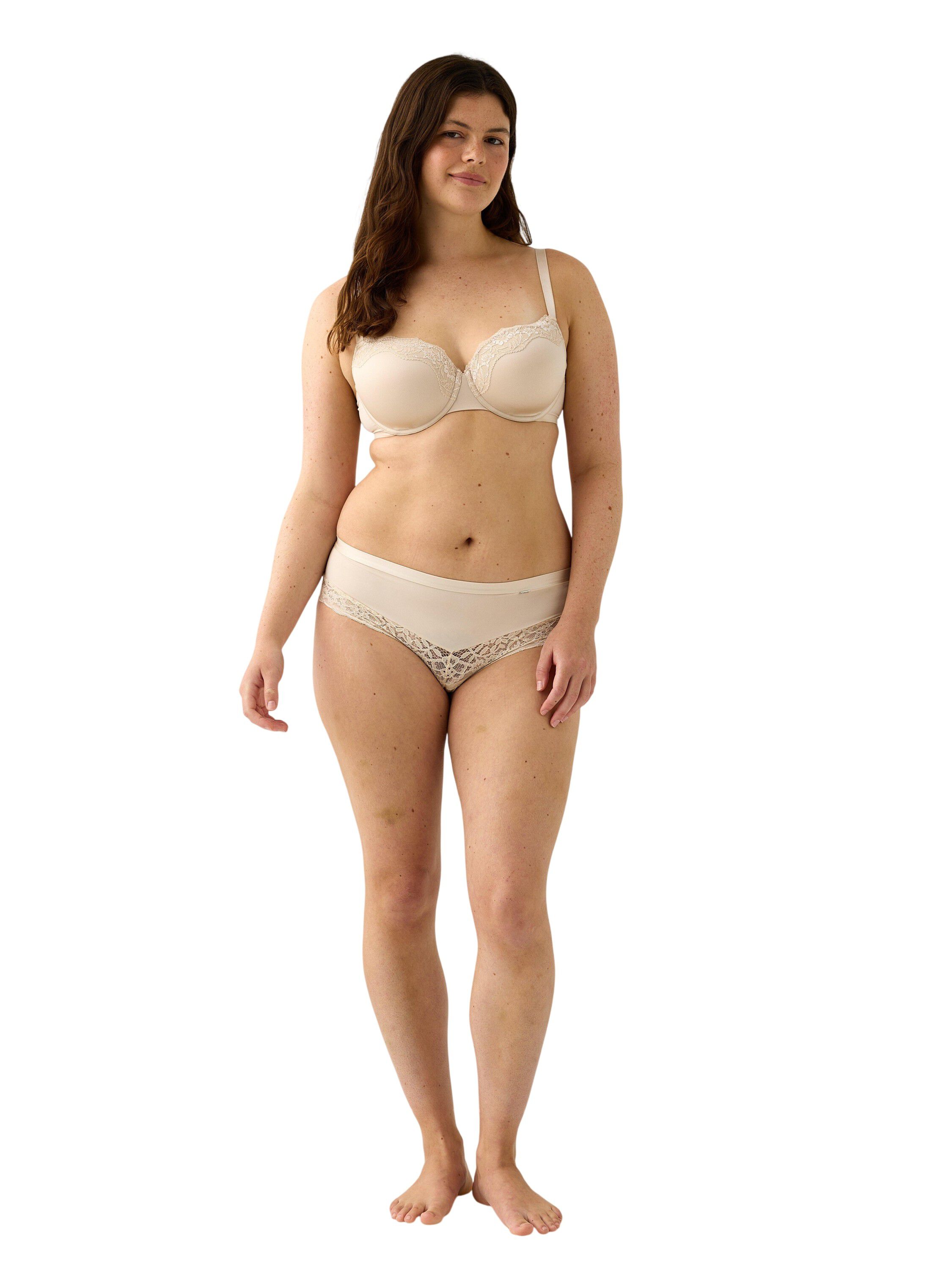 En komfortabel balconette-BH med fi