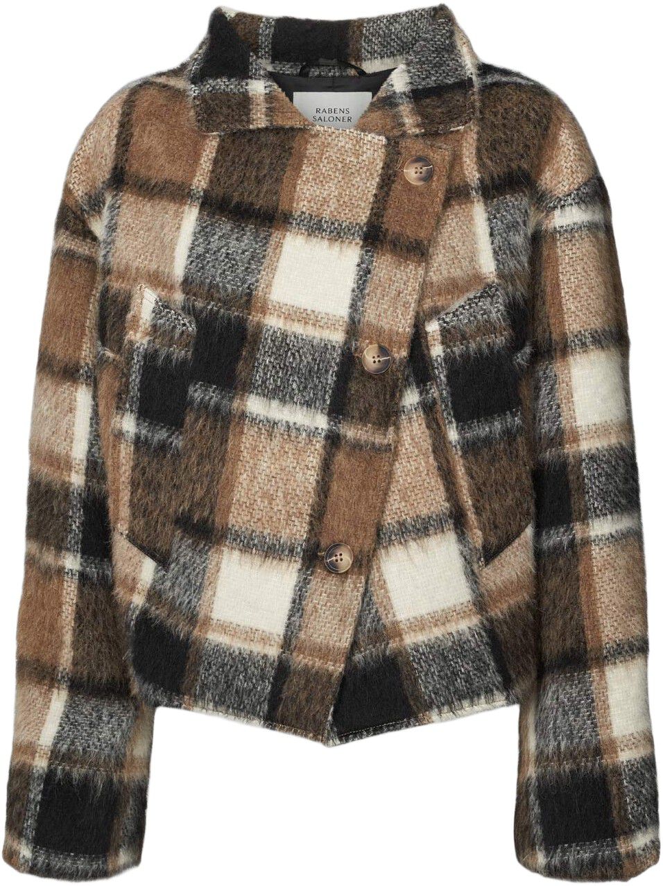 Jumbo check jacket - Ehsan