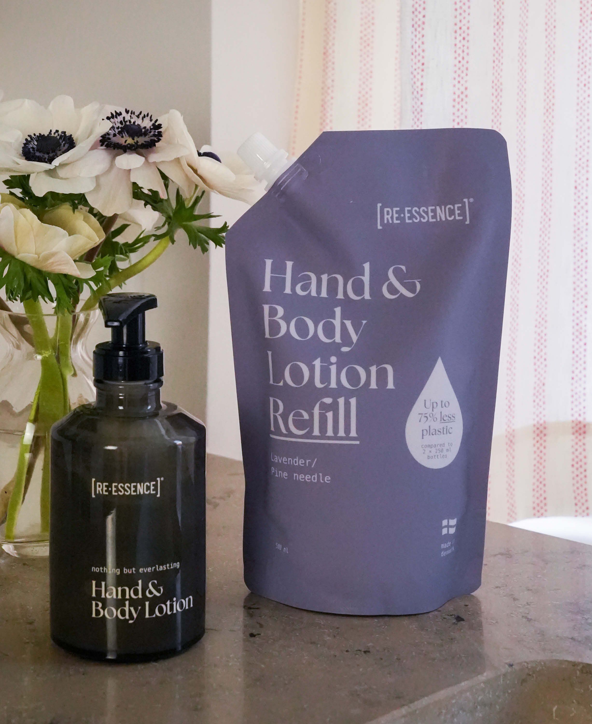 Hand & Body Lotion Refill (Lavendel/Fyrren&aring;l)