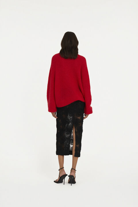 Light Knit Logo Sweater