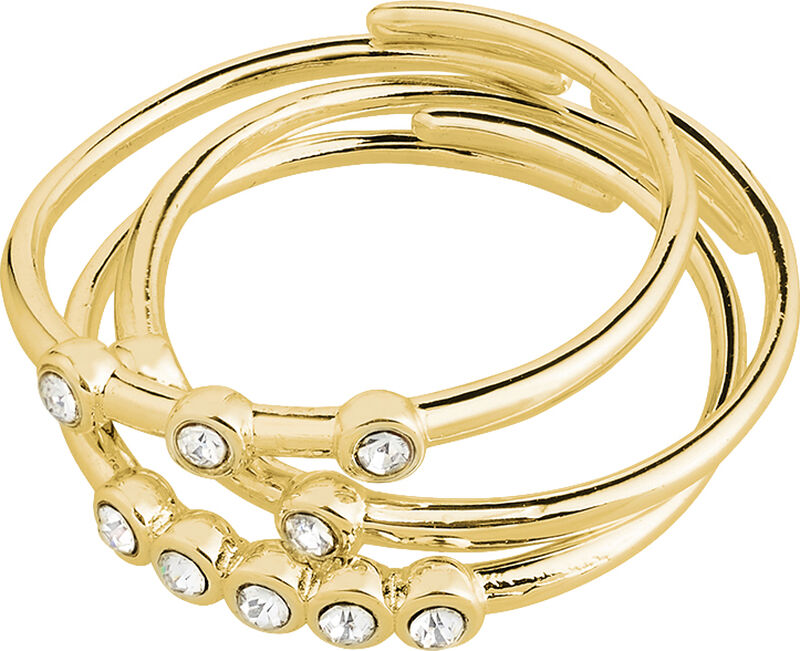 Sloan Rings 3-In-1 Set Gold-Plated