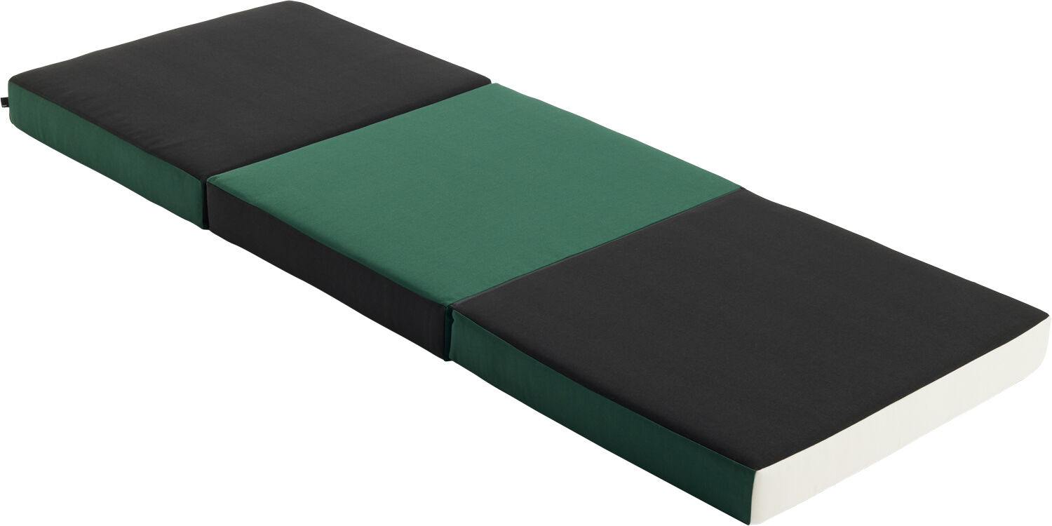 3 Fold Mattress-W70 x L195-Green