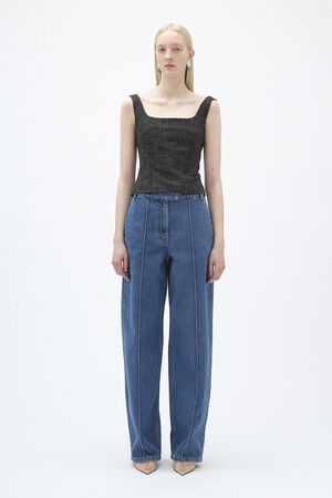 Cocoon Denim Pants
