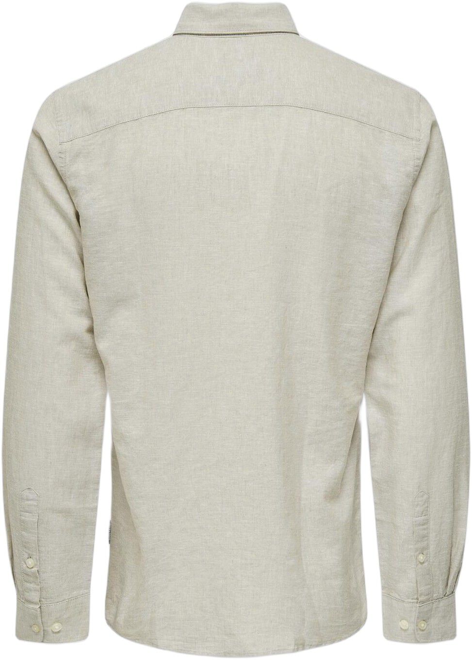 ONSCAIDEN LIFE LS SOLID LINEN SHIRT