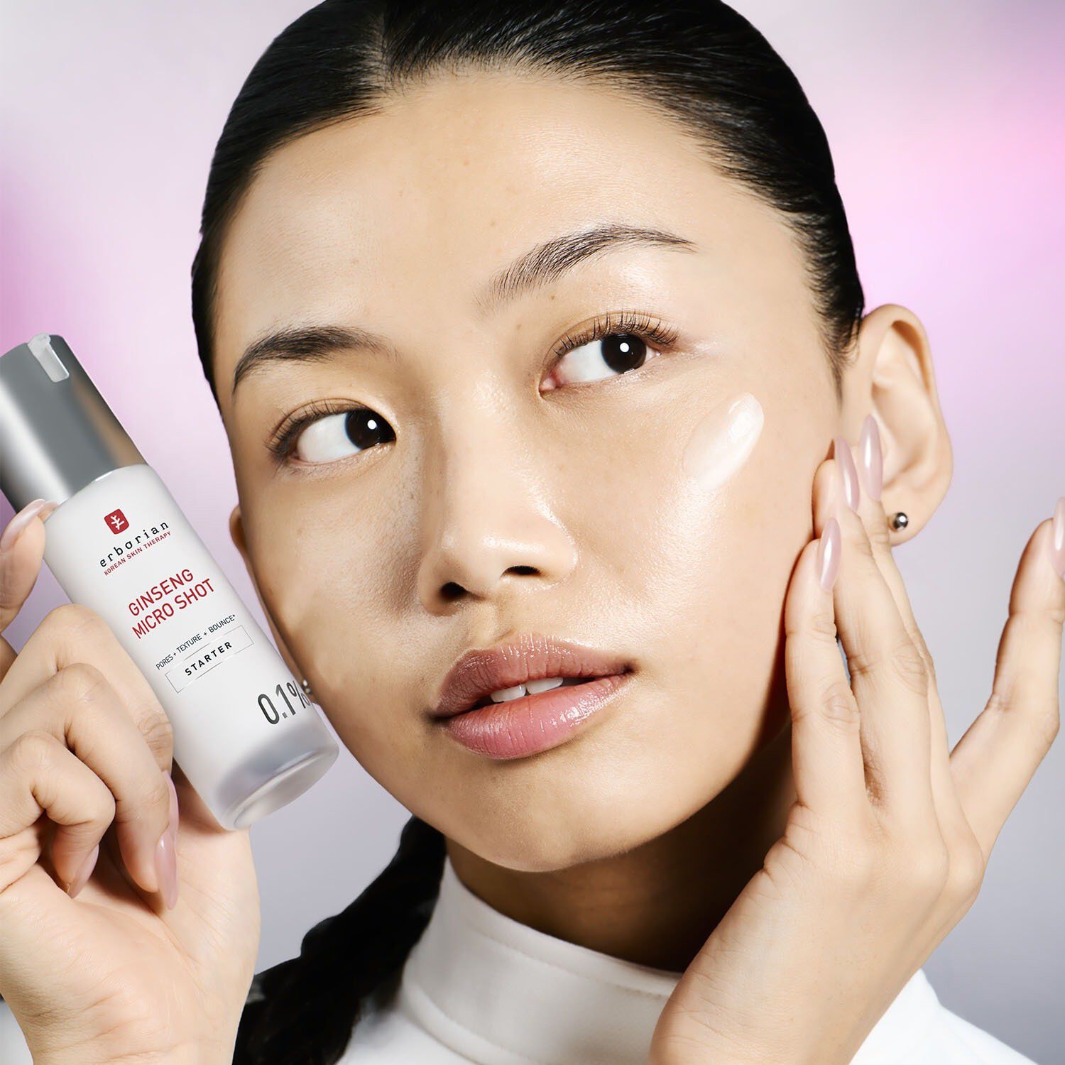 Ginseng Micro Shot 0. 1 - Mikroinfusionsserum, der fornyer hudens teks