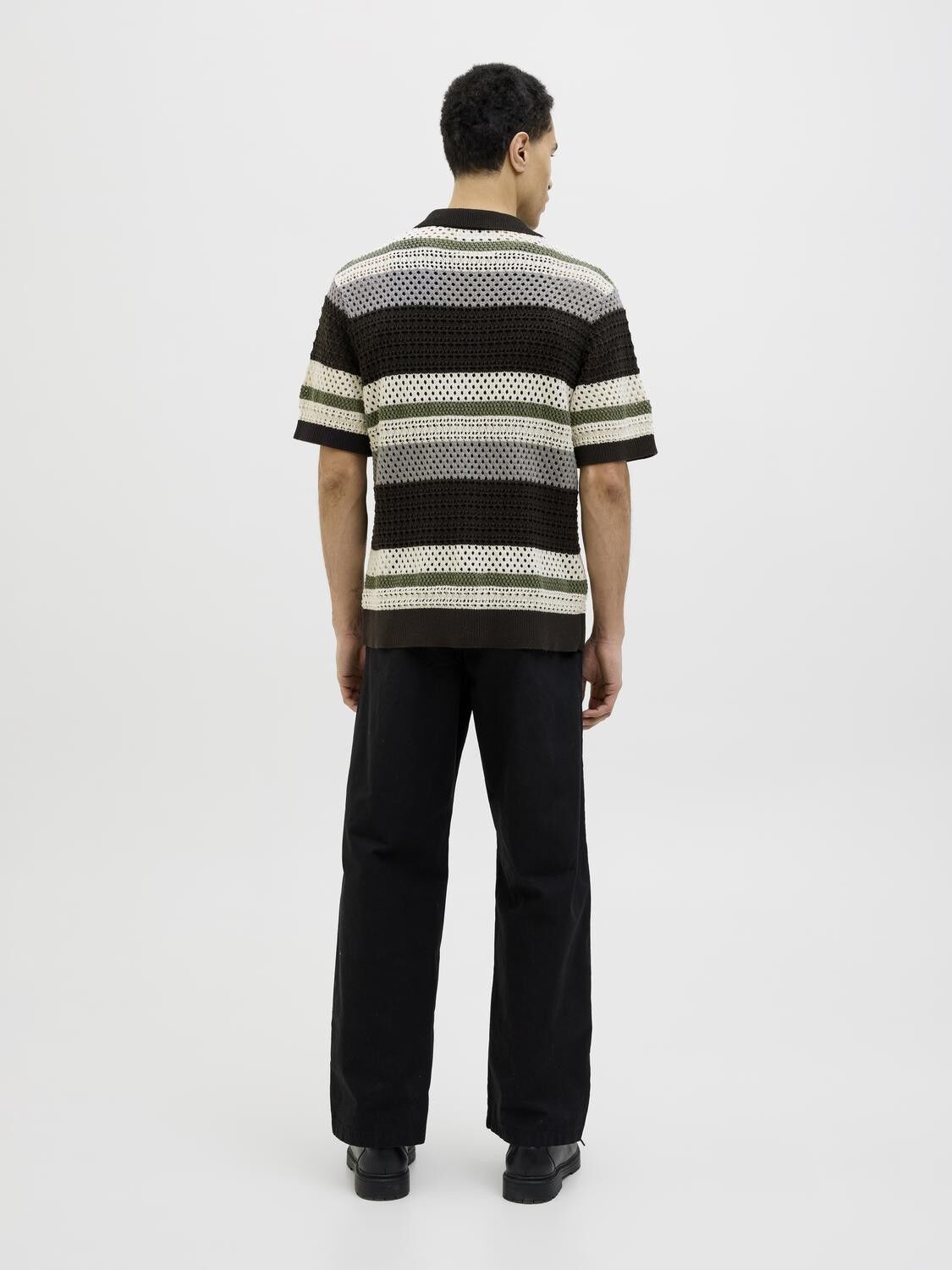 JPRBLUWILMER KNIT BUTTON THROUGH PO