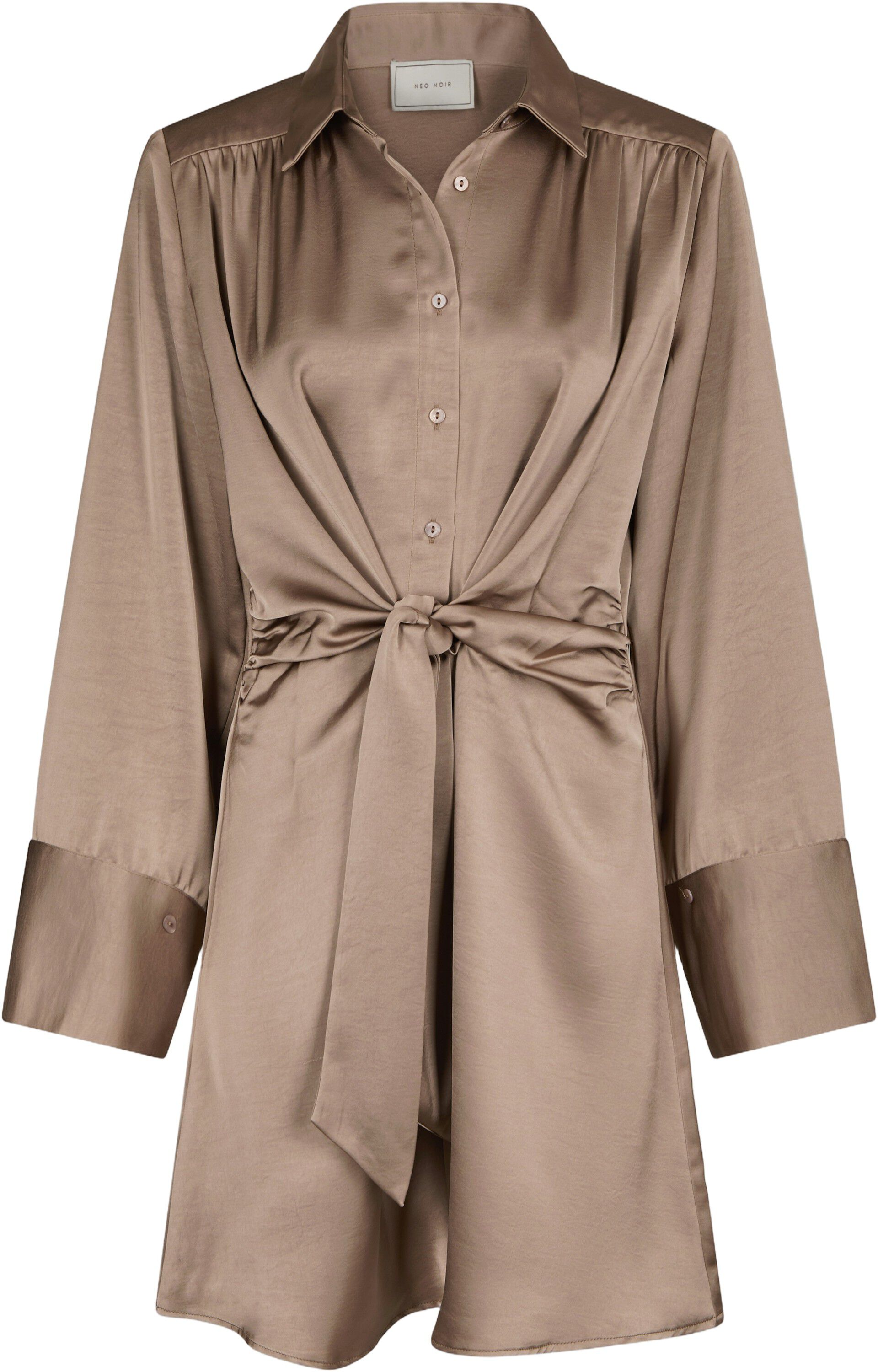 Biria Heavy Sateen Dress