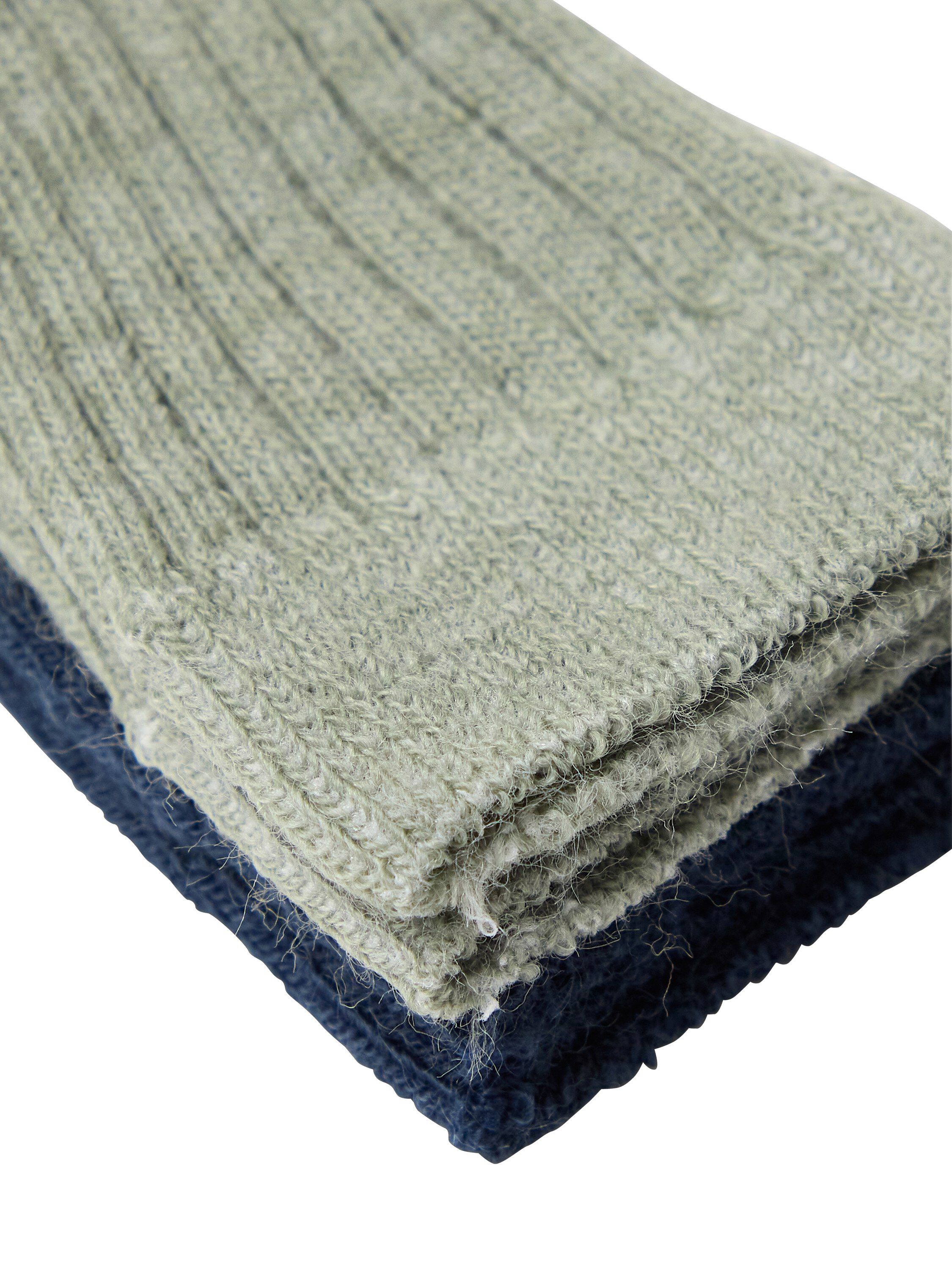 Cosy ribbed socks in soft wool blen