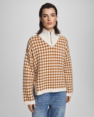 MSCHAmaria Zip Pullover