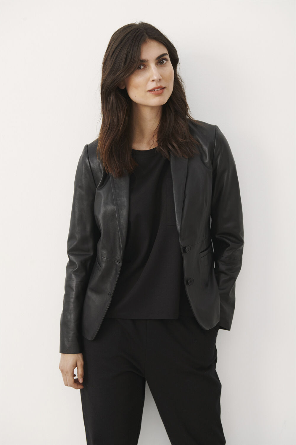 VegaPW L&aelig;derjakke