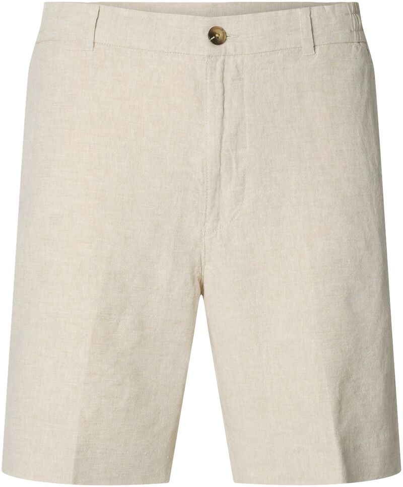Slhregular-Leroy Linen Bld Shorts N