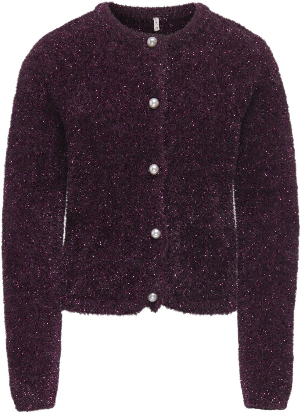 Kogpiumo Glitter L/S Cardigan Knt
