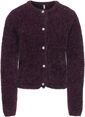 KOGPIUMO GLITTER L/S CARDIGAN KNT