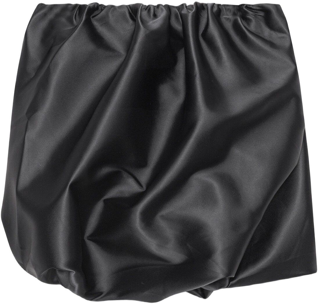 Double Satin Mini Skirt