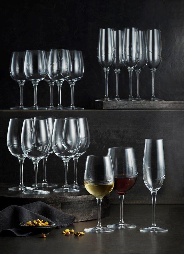 Aero 6 stk. champagneglas 23,5 cl.