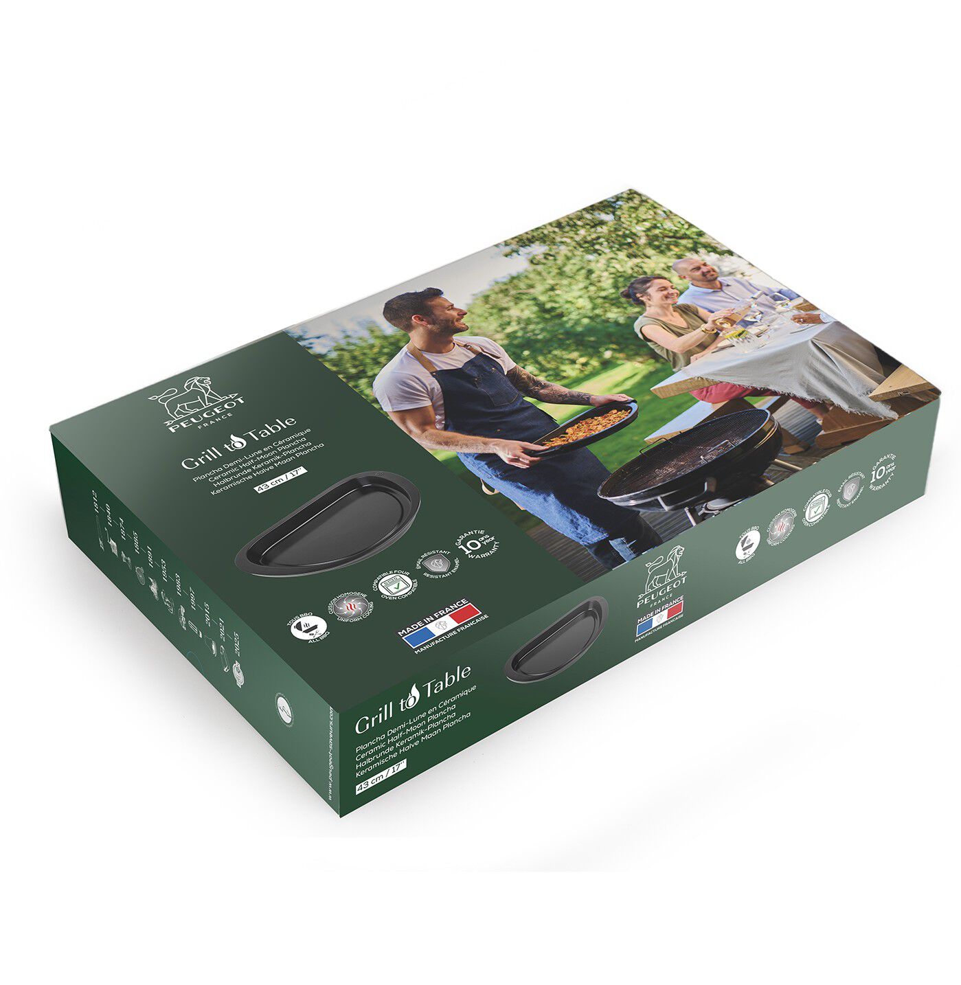 Grill to table - Plancha rund