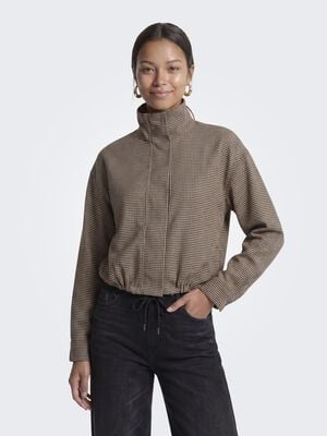 ONLCASSANDRA CHECK JACKET OTW