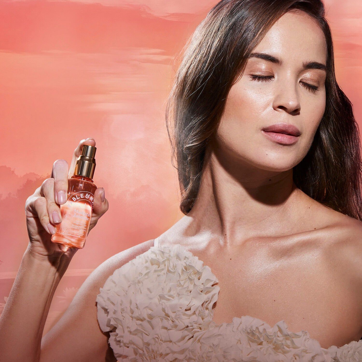 Hair & Body Fragrance Mist Madurai Jasmine - Parfumeret Madurai Jasmin