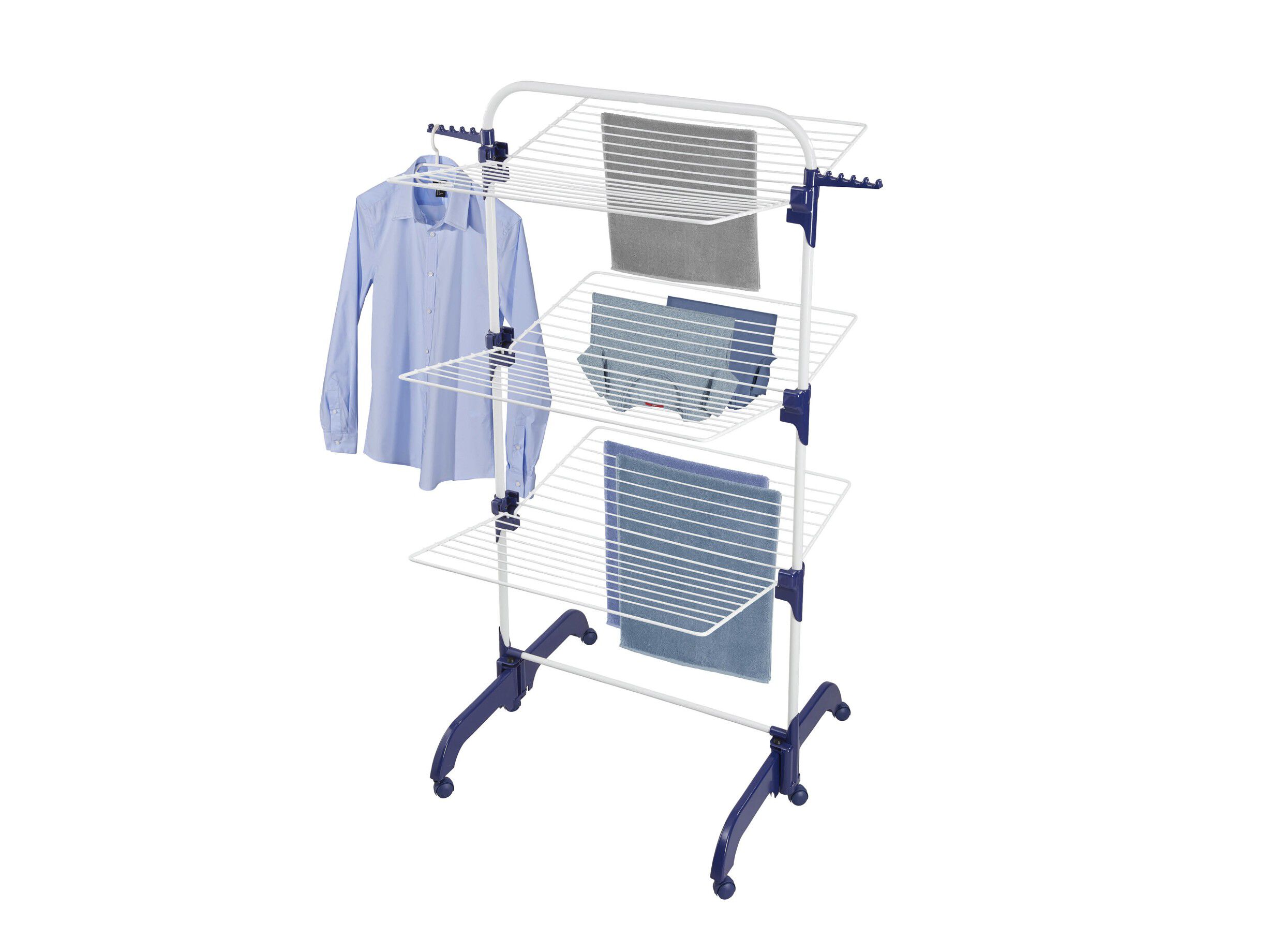 T&oslash;rrestativ Comfort Tower 420 Hvid/Bl&aring;