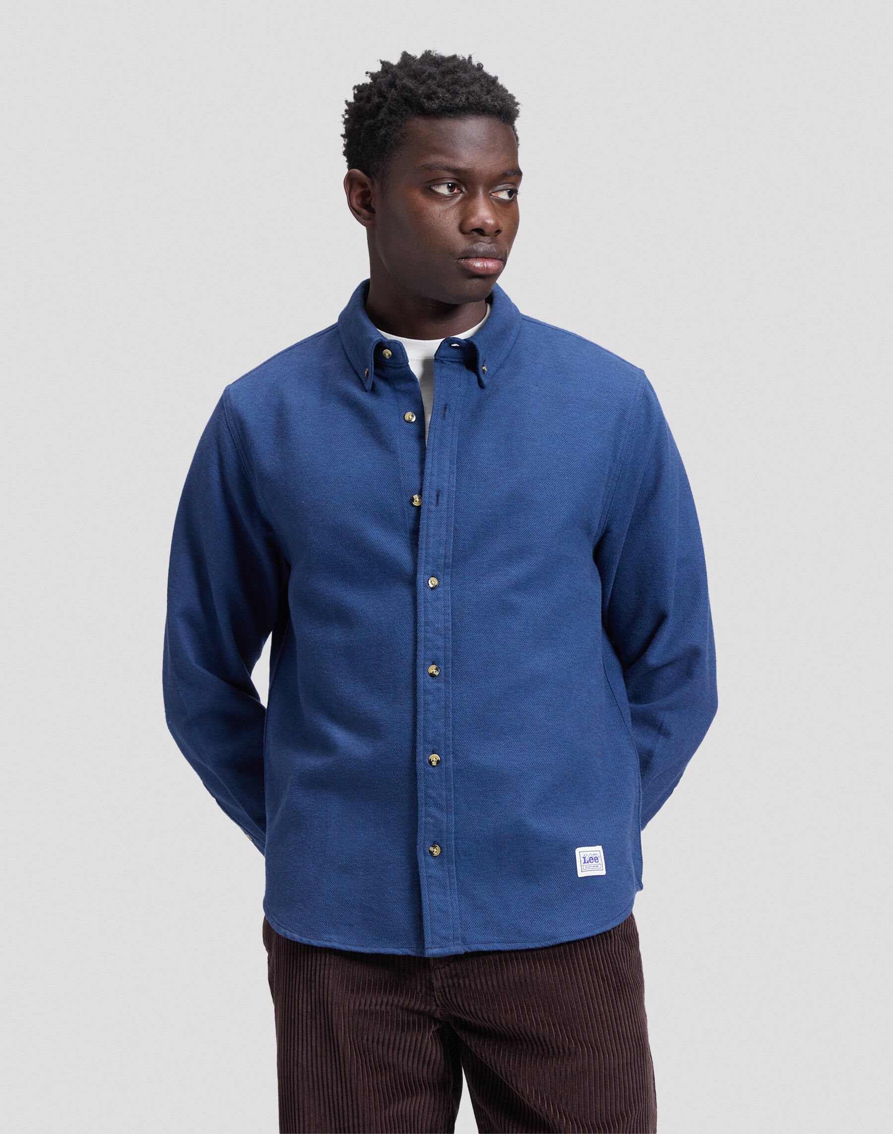 WORKWEAR_BUTTON_DOWN INSIGNIA_BLUE