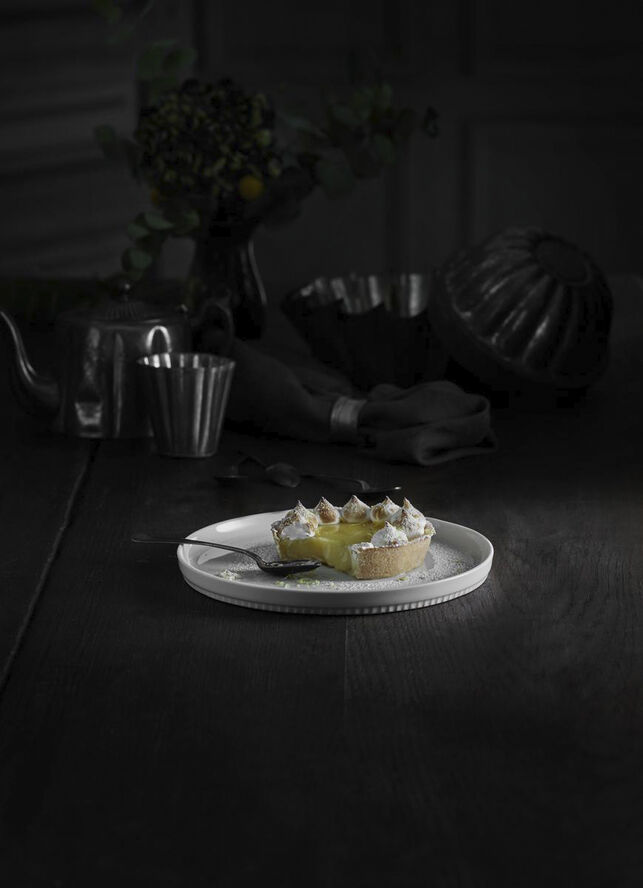 Toulouse tallerken flad, lige kant 20 cm