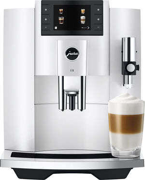 JURA E8 EC Piano White