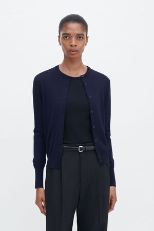 Merino Short Cardigan