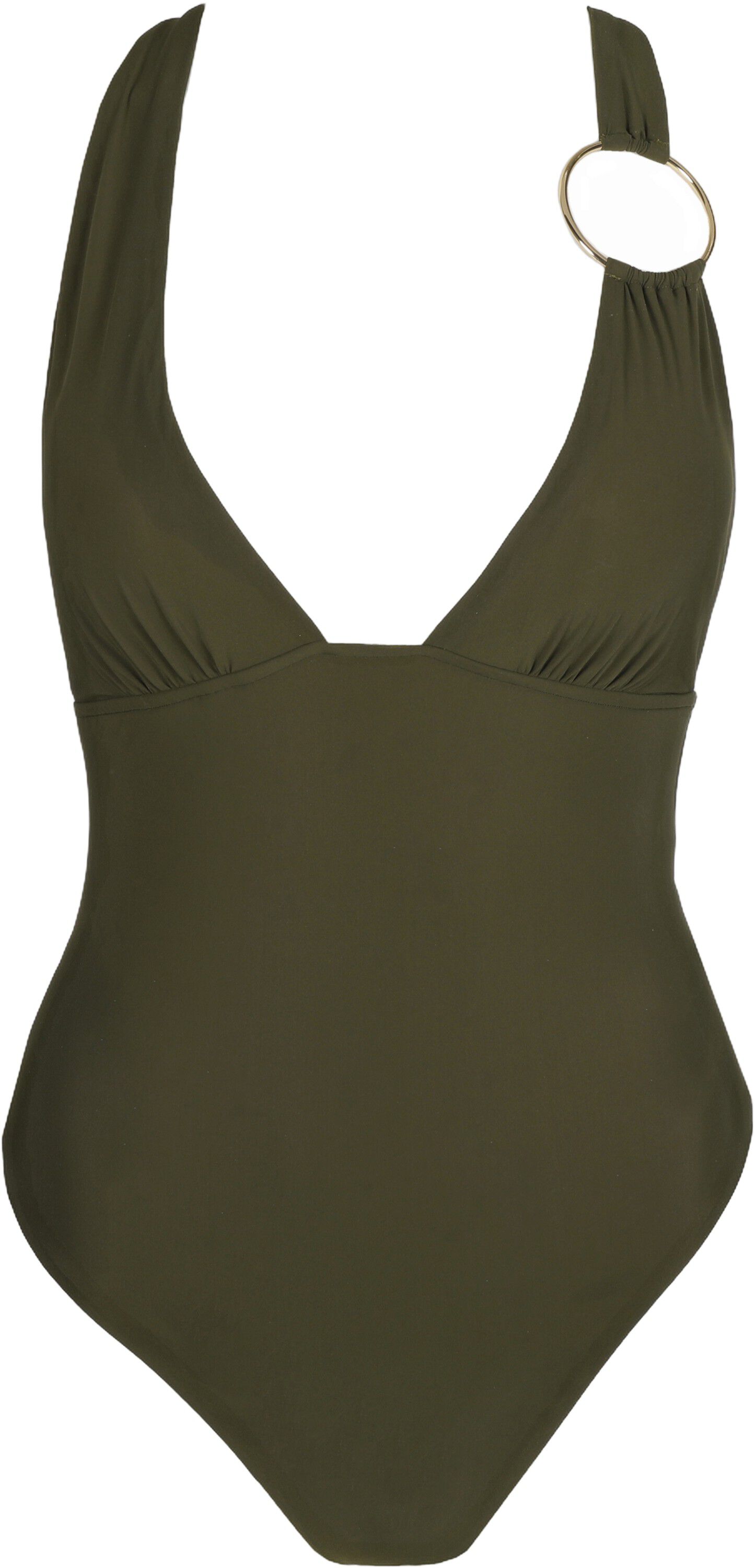 Lita trekantet badedragt med vattering