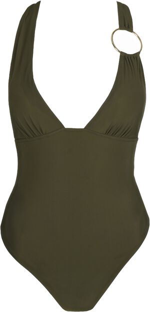 Lita trekantet badedragt med vattering