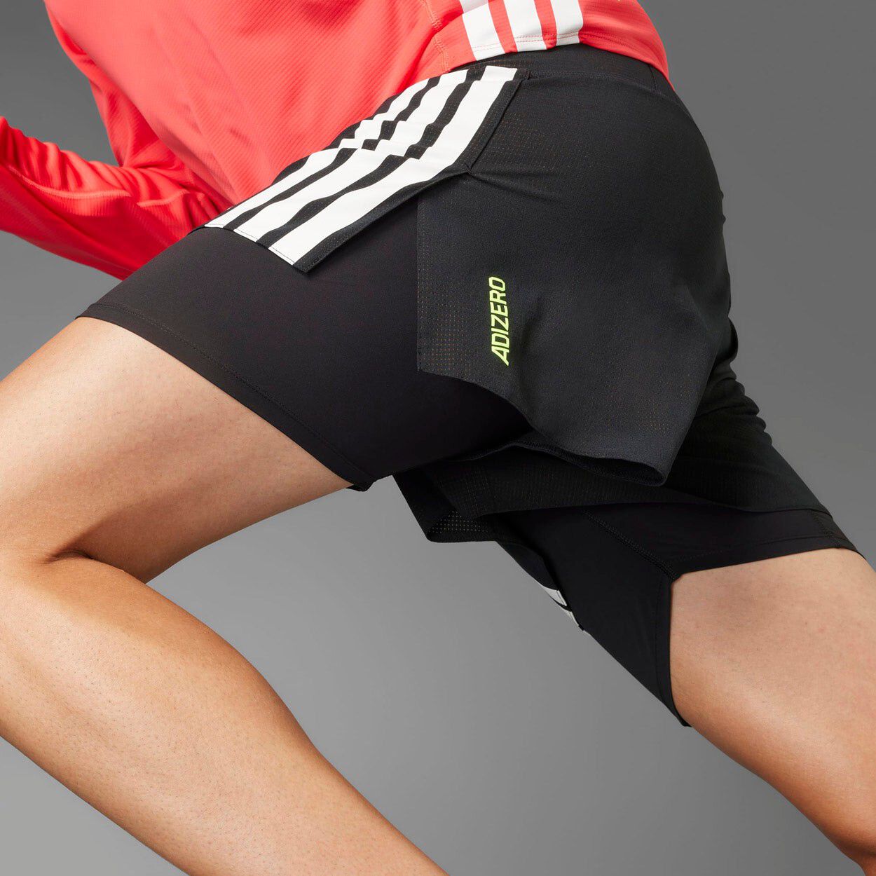 Adizero 2-in-1 Gel Pocket L&oslash;be Shorts