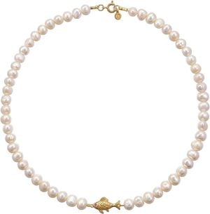 Deep sea pearl halsk&aelig;de