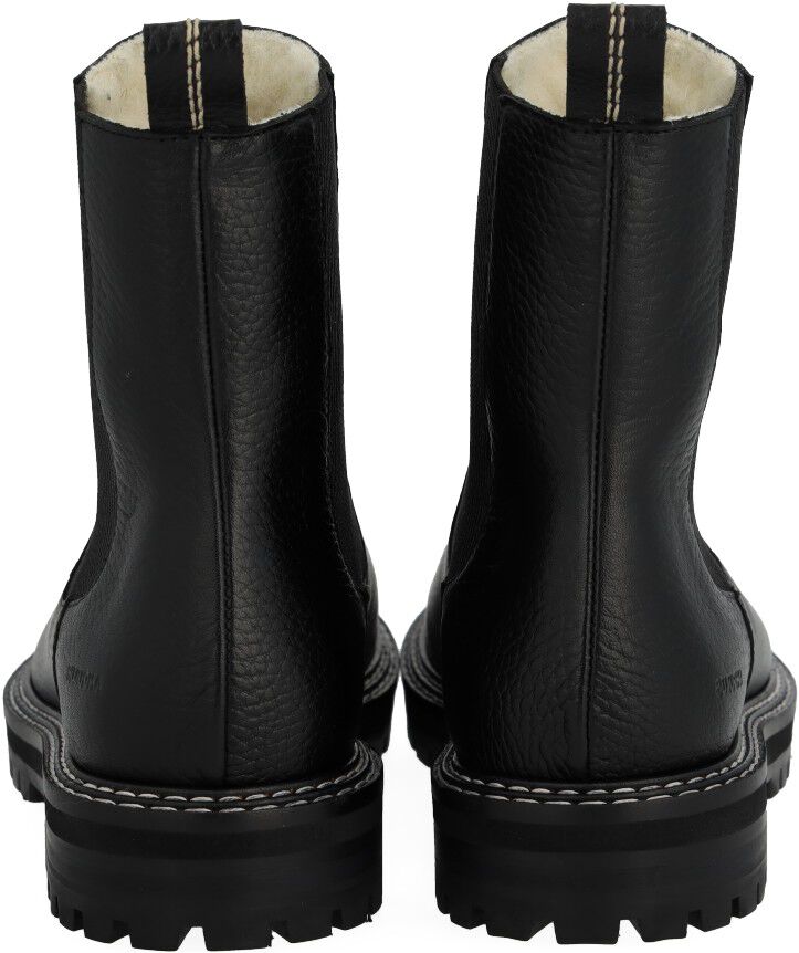 Chelsea st&oslash;vle med bl&oslash;dt merino uld