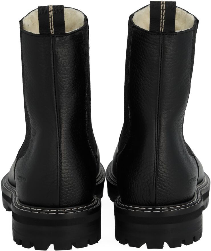 Chelsea støvle med blødt merino uld