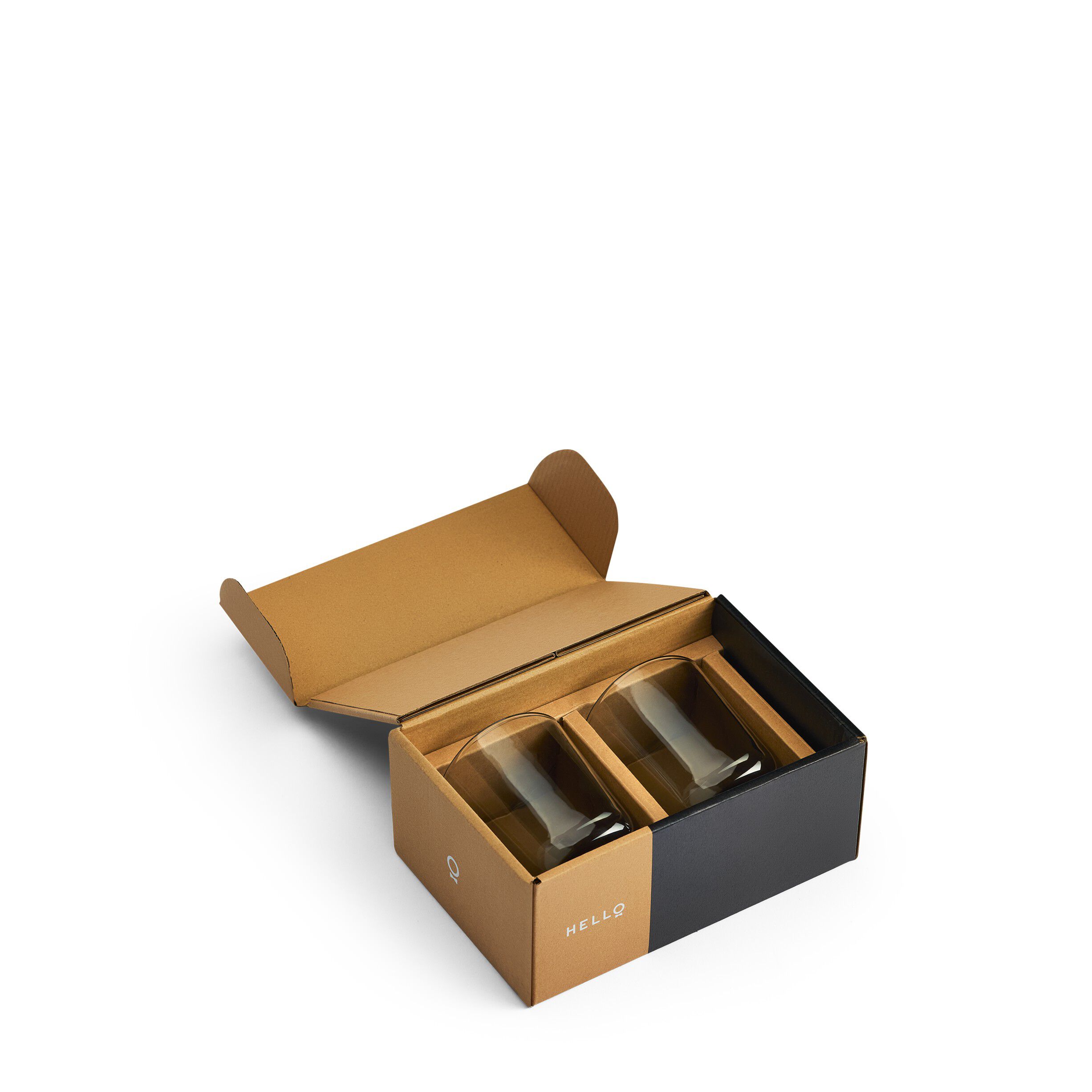 Pirch Latte, Smoke, set of 2