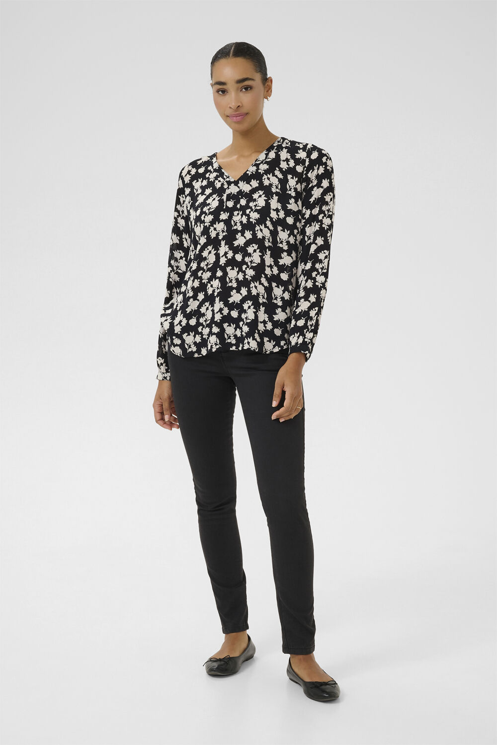 KAamber Blouse LS Printed