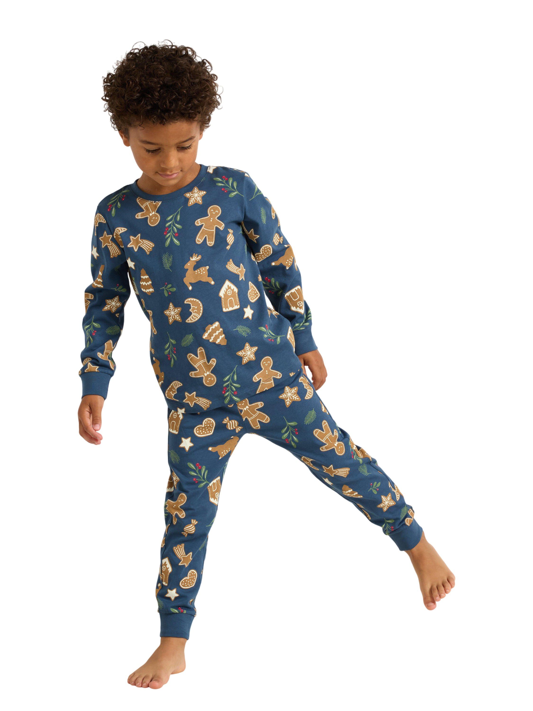 Cosy pyjama set in soft cotton with