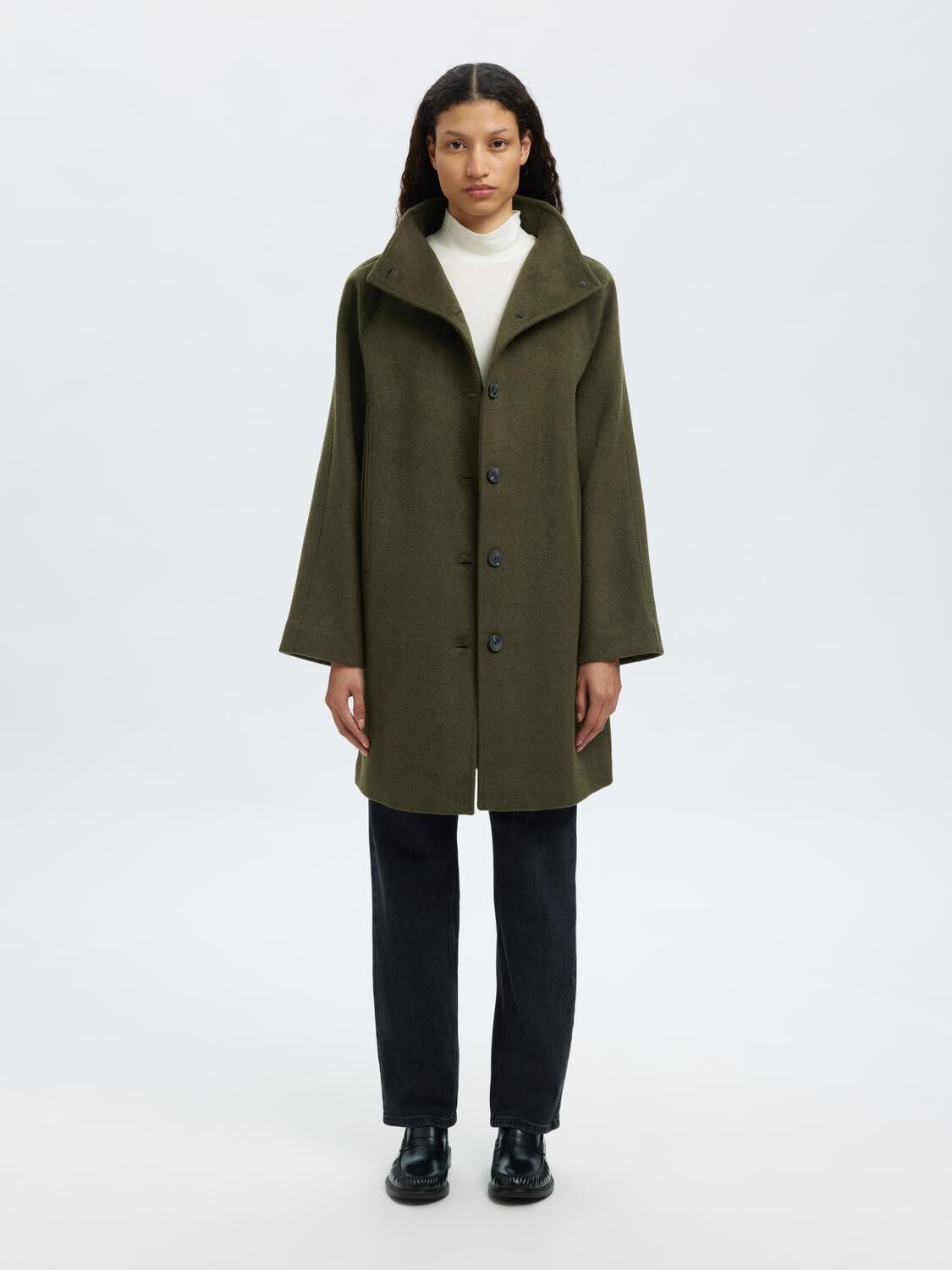 SLFVINNI WOOL BLEND COAT NOOS