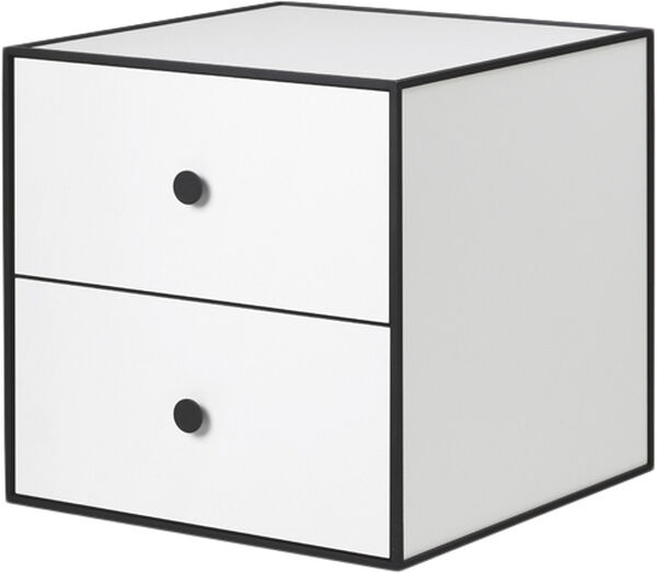 Frame 35 med 2 skuffer - Hvid