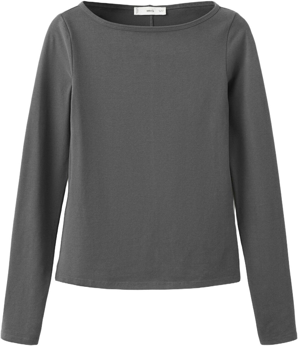 Long sleeve cotton t-shirt