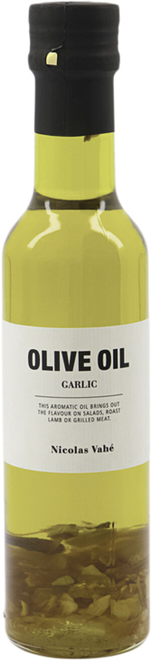 Olivenolie 99,5% med hvidløg, 25 cl.