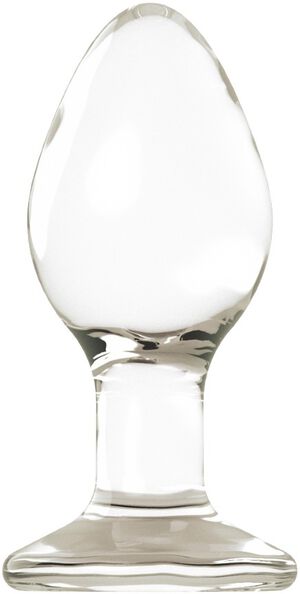 Aelo glass butt plug