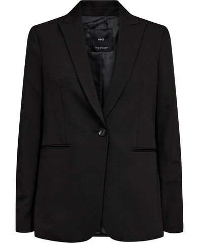 Fitted suit jacket
