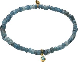 Blue Topaz Water Drop Bracelet