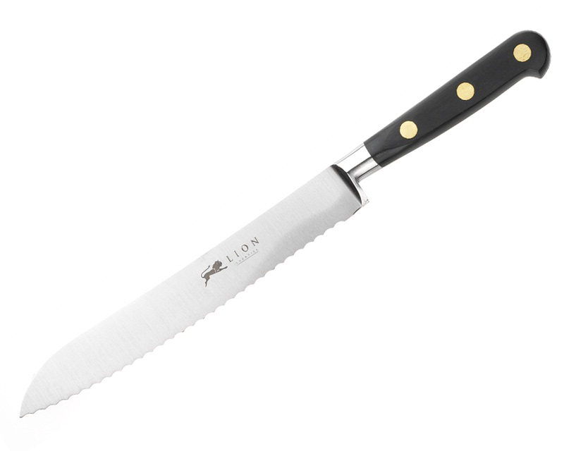 Br&oslash;dkniv Ideal 20 cm St&aring;l/Sort