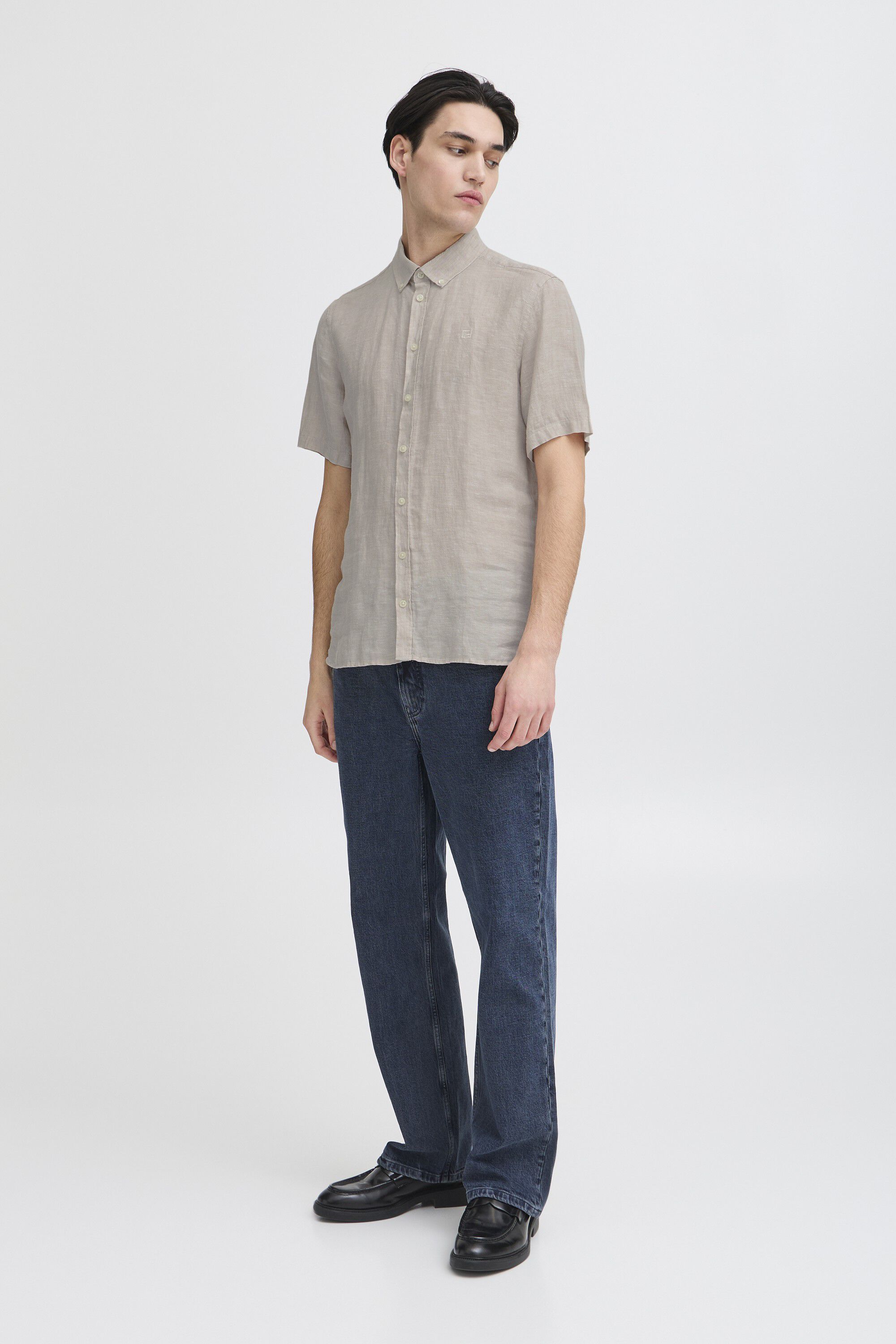 CFANTON 0071 SS 100% linen shirt