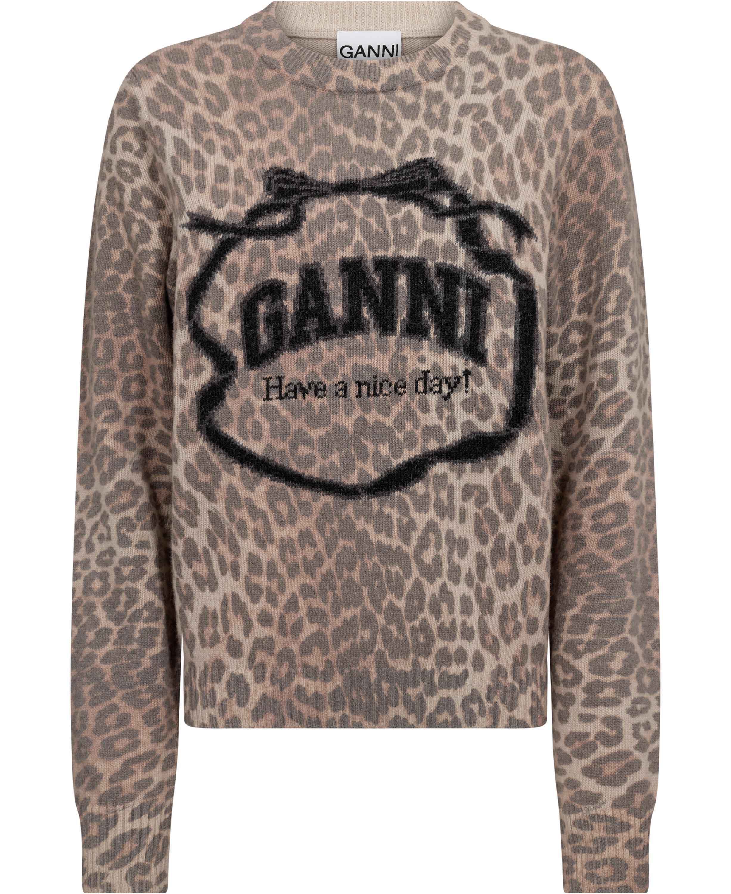 Graphic Wool Sweater