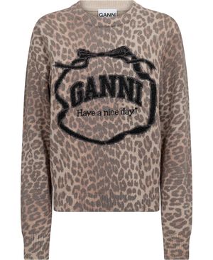 Graphic Wool Sweater