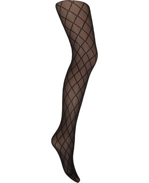 DECOY tights check lurex 25den
