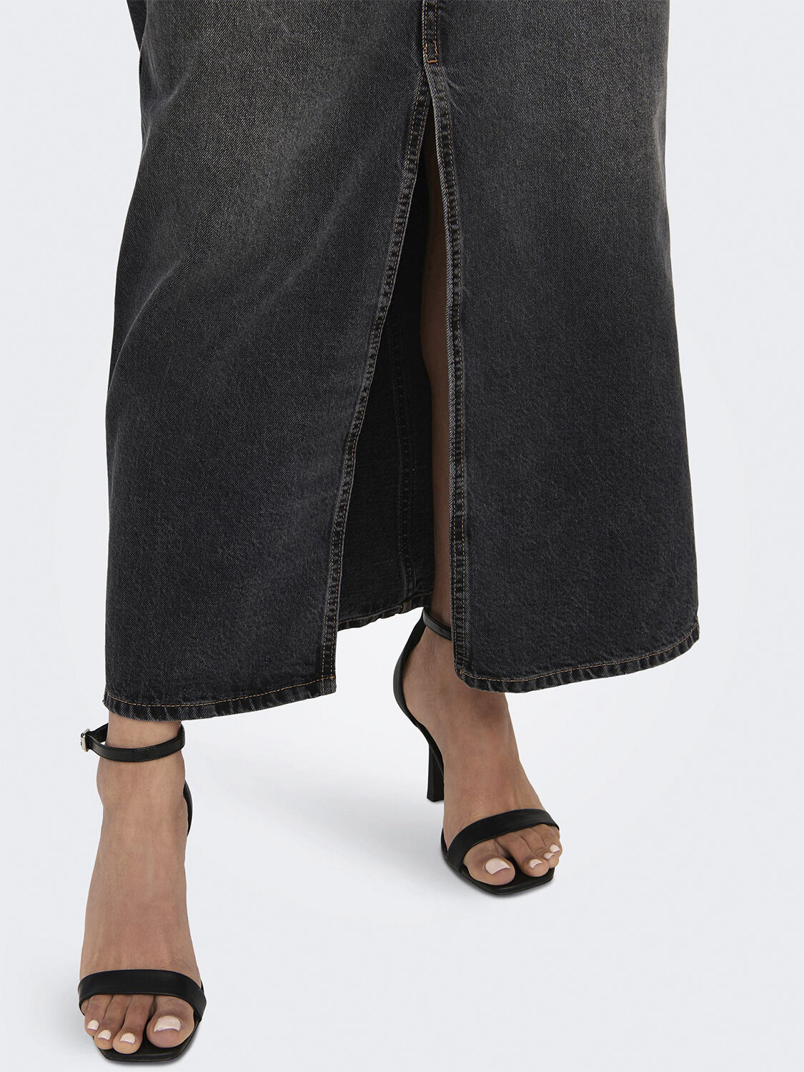 ONLCILLA LONG SLIT SKIRT DNM OS