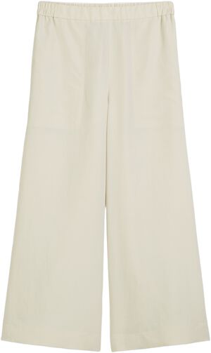 Pants, culotte style, elastic waist